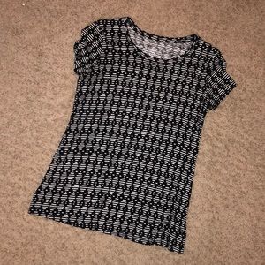 Black and white casual shirt!